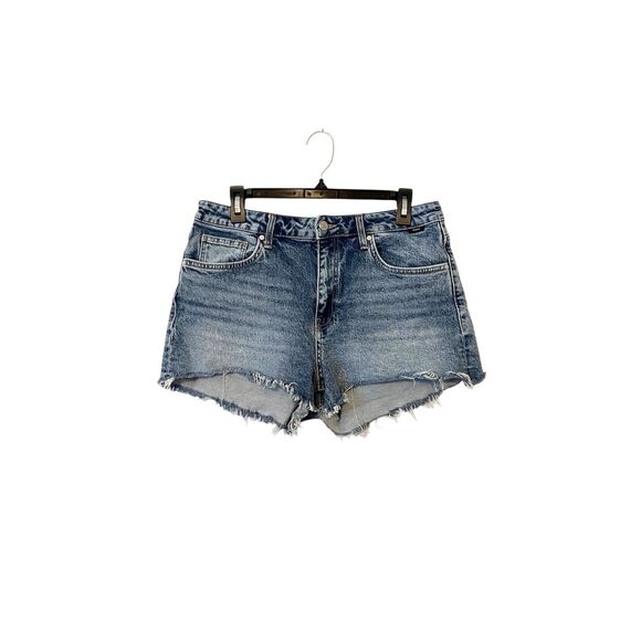 Mavi Rosie High Waist Boyfriend Denim Shorts‎ Size 10/30 - Picture 1 of 7